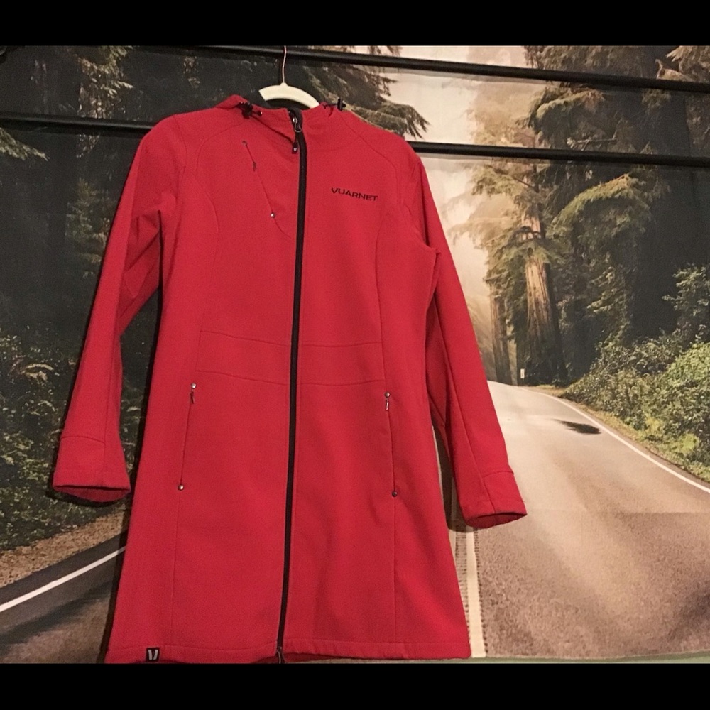 Pink Vuarnet Long Raincoat